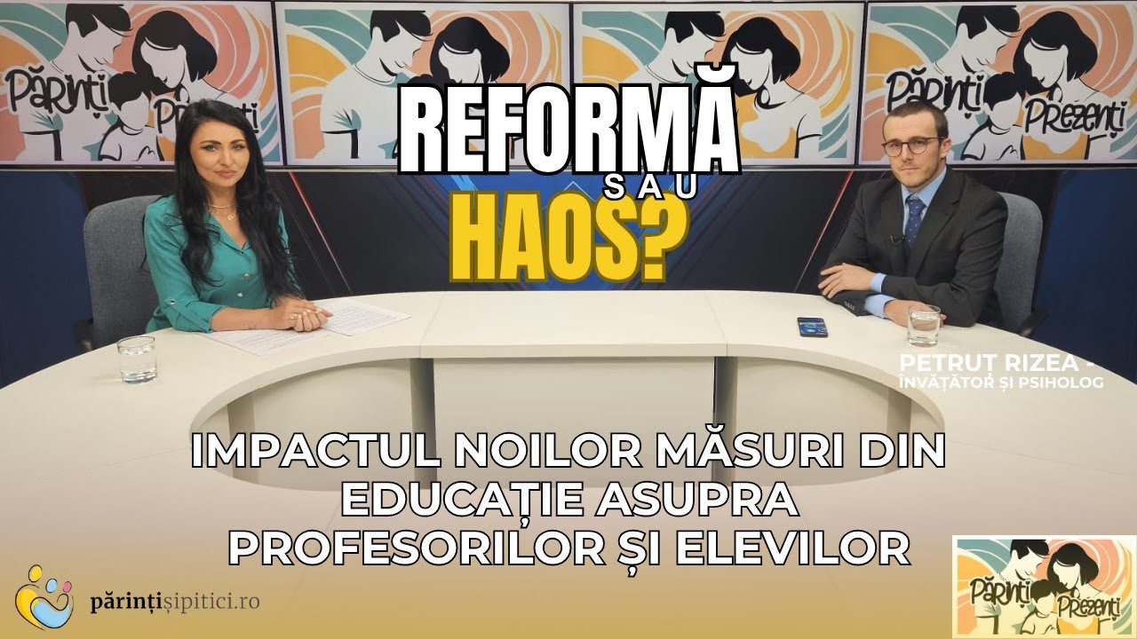 „Cred că ASTA va fi cea mai mare CRIZĂ din Educație!” Prof. Petruț Rizea, la Părinți Prezenți