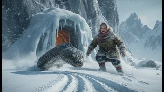 80 Year Old Widow Lives Inside The Mountain And Escapes From A Giant Snake