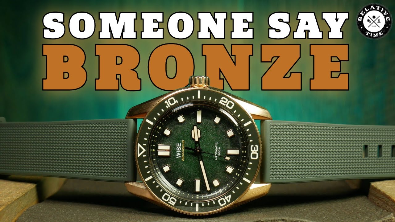 Want A Bronze Diver? This Is The One To Get. Wise AD8 - YouTube