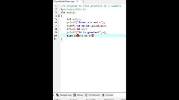 C program to find greatest of three numbers #shorts @SK_Codez