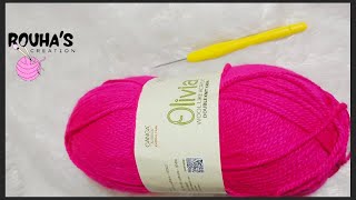 Double crochet basic for beginners 
