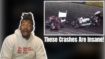 Sprint Car 2022 Biggest Crashes Compilation | DTN REACTS