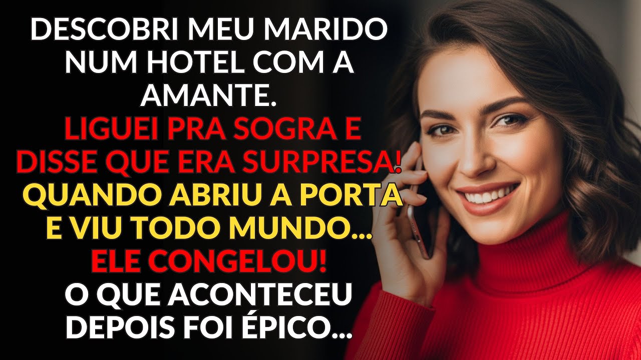 Ele levou a amante para um hotel. Dei o número do quarto para a mãe dele. Quando a família chegou...