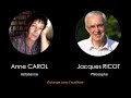 Jacques RICOT et Anne CAROL : ECHANGES entre conférenciers et avec l'auditoire