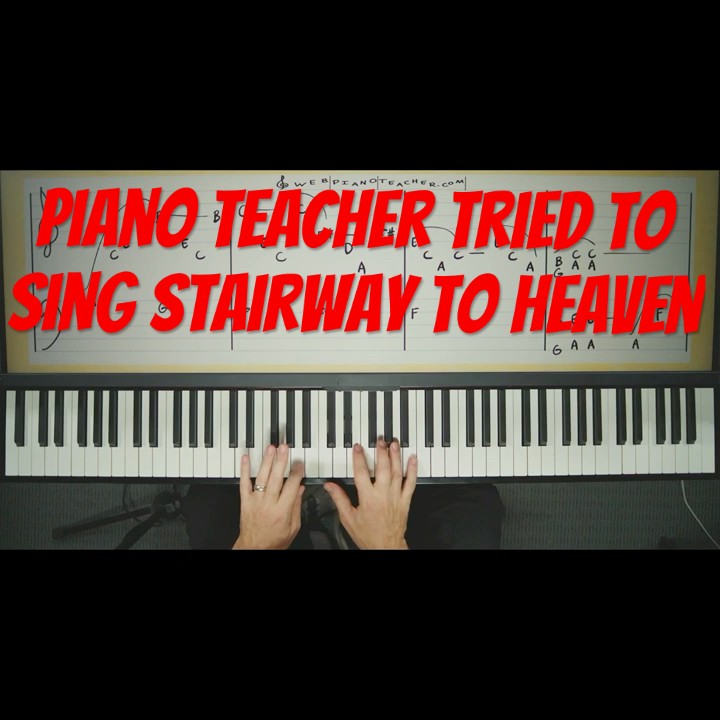 Learn To Play Piano | Led Zeppelin Chords | Web Piano Teacher | Shawn Cheek | Accurate Sheet # ...