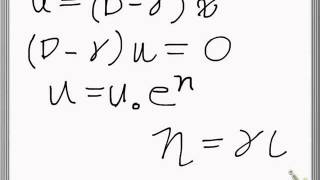 Critically damped harmonic oscillator solution