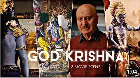 Anupam Kher About Lord Shree Krishna | Karthikeya 2 Hindi | Nikhil | Anupama | Chandoo Mondeti