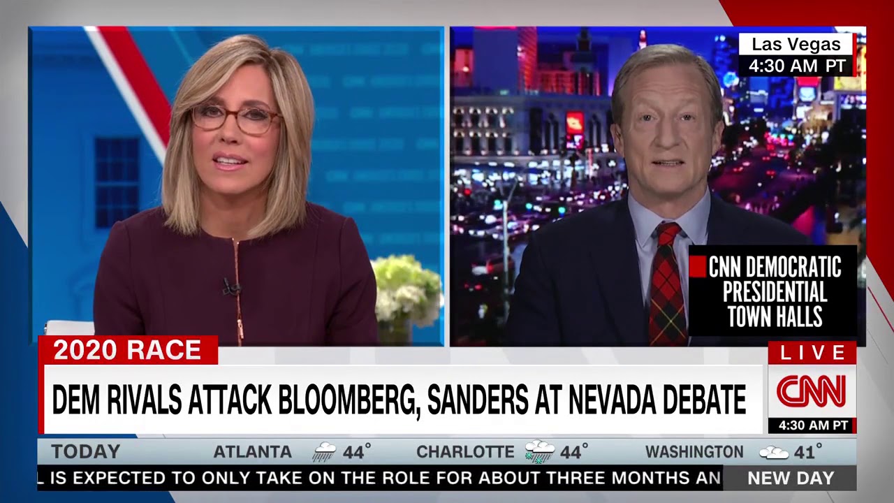 Tom Steyer: Donald Trump “Won The Debate Last Night”