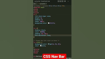 navbar | navbar css | nav bar in html | navbar html css | nav bar designs | #shorts #css