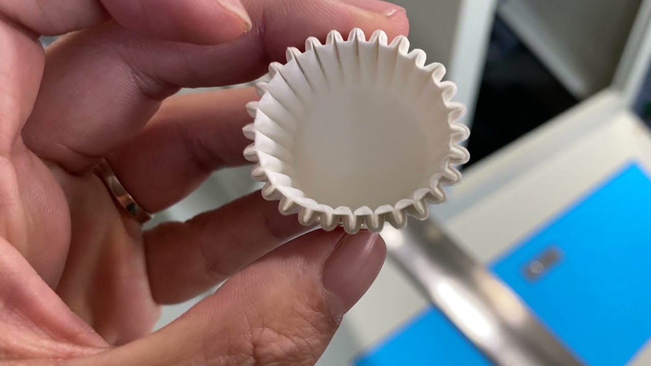 JDGT mini small cupcake  chocolate tray cup making machine muffin liners brown cake tray