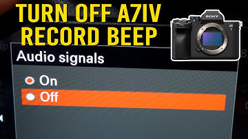 Turn Off Sony A7IV Beep for Record Start and Stop #sonya7iv #sonytricks #cameratricks