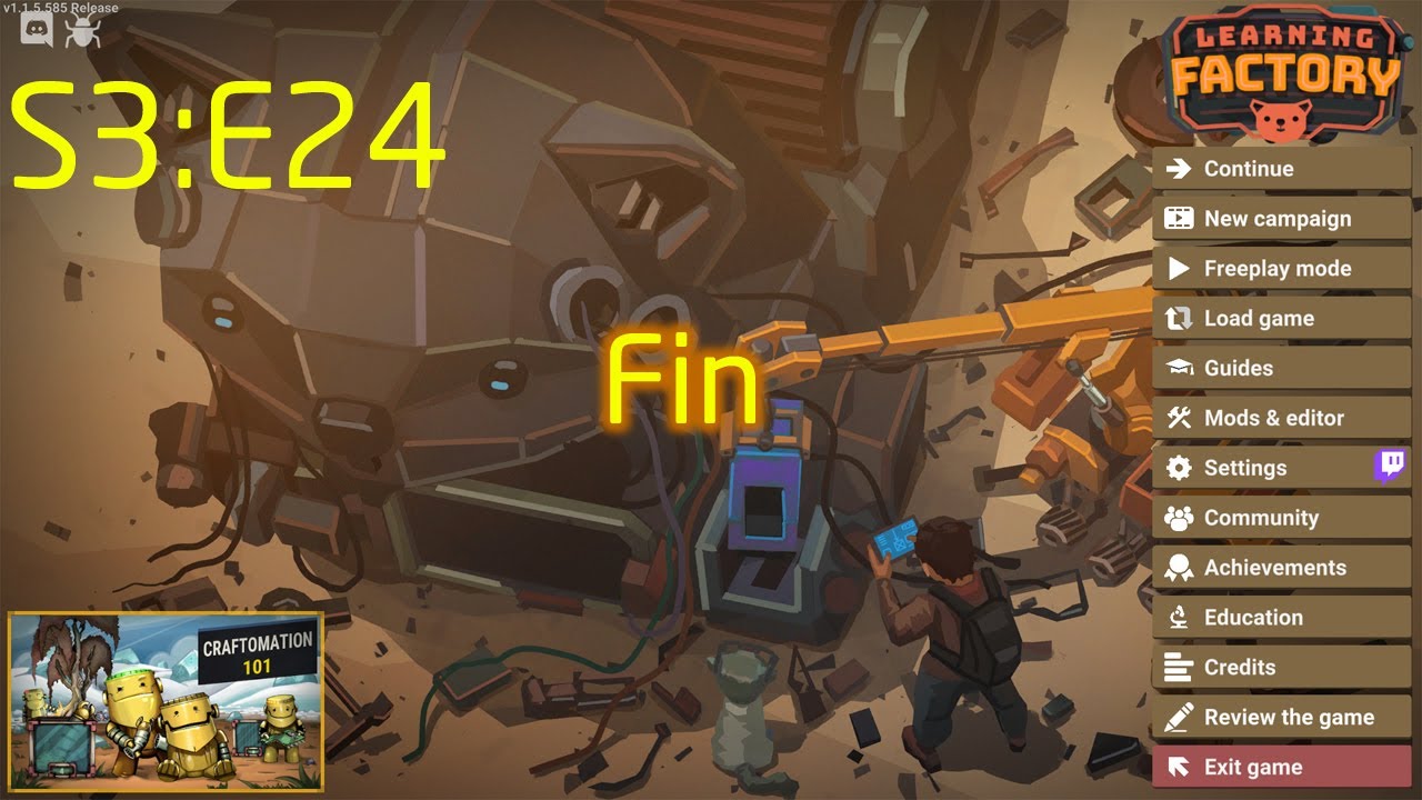 Learning Factory - S3:E24 - Fin