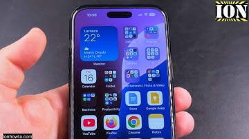 How to Resize Widgets on iPhone Home Screen