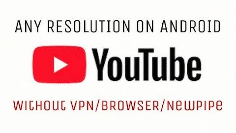 BYPASS 480p YouTube Cap No VPN OR Browser OR NewPipe !