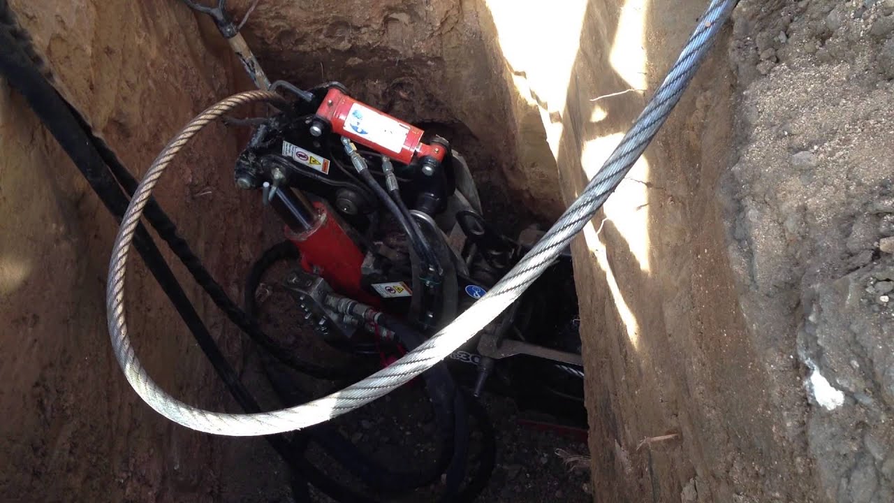 Pulling with Hydraulic Ram YouTube