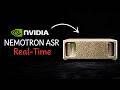 NVIDIA Nemotron ASR... The Whisper Killer?