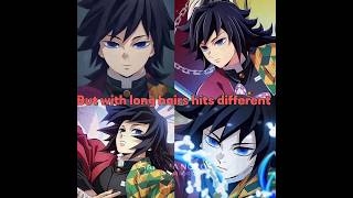 Male characters with long hairs💖#demonslayer#anime#shorts#viral#trending#fyp#youtubeshorts#foryou