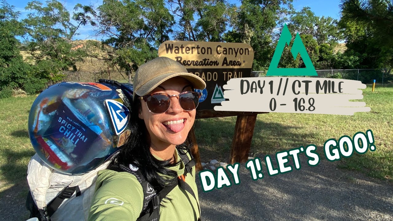 Colorado Trail  | Day 1 : Waterton Canyon to South Platte River