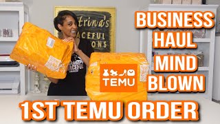 BEST TEMU FINDS FOR YOUR BUSINESS (1st ORDER MIND BLOWN CRAZY DEALS)