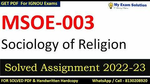 MSOE 003  SOLVED ASSIGNMENT 2022-23 | English Medium  | IGNOU Solved Assignment 2022-23