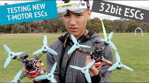 Testing T-Motor 32bit F30A PreProduction ESCs