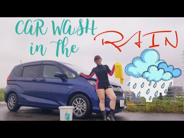CAR WASH UNDER THE RAIN | TIPID TIPS