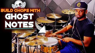 👻 Watch This to Improve Your CHOPS with GHOST Notes | Gospel Chops Drum Lesson