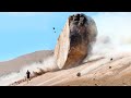 Massive Rockfalls Caught On Camera !