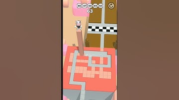 Stacky dash gameplay walkthrough l level 65 l #shorts #stackydash #sticky