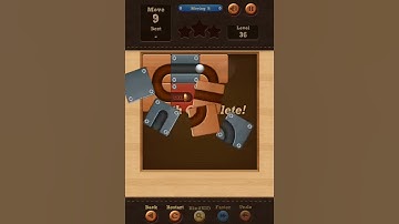 Roll the Ball slide puzzle Moving B Pack Level 36 Solution