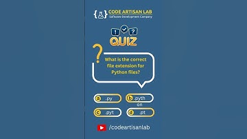 Can You Solve This Python Quiz? 🔥 | Test Your Coding Skills🤔 Code Artisan Lab