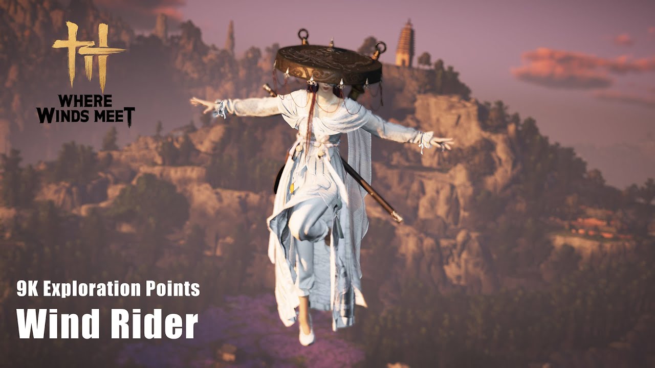 Where Winds Meet Wind Rider Skill #wherewindsmeet - YouTube