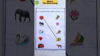 #saksharmother #nurserysyllabus #matching #matchthesamegroup #matchingactivityfornursery #worksheets