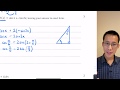 Evaluating Derivatives and Trigonometric Functions