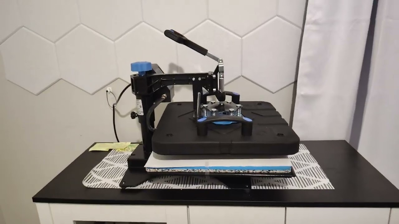 Bidded and Won A T-Shirt Press!!