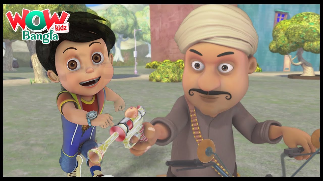 Vir: The Robot Boy In Bengali | Lallan Daku | Bangla Cartoons For Kids |Wow  Kidz Bangla - YouTube