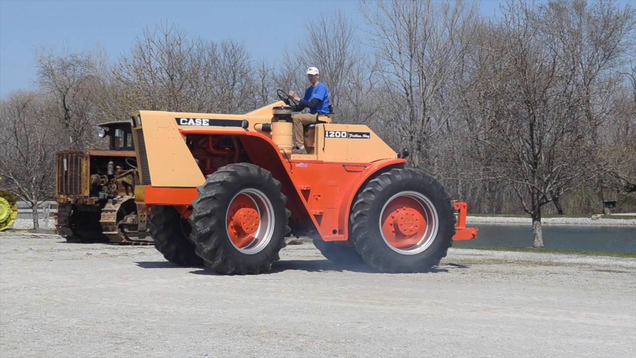 1967 Case 1200 Traction King YouTube