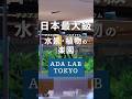 東京にオープンしたアクアリウムと植物の楽園がすごい【ADA LAB TOKYO】 #ada #adalab #アクアリウム #パルダリウム