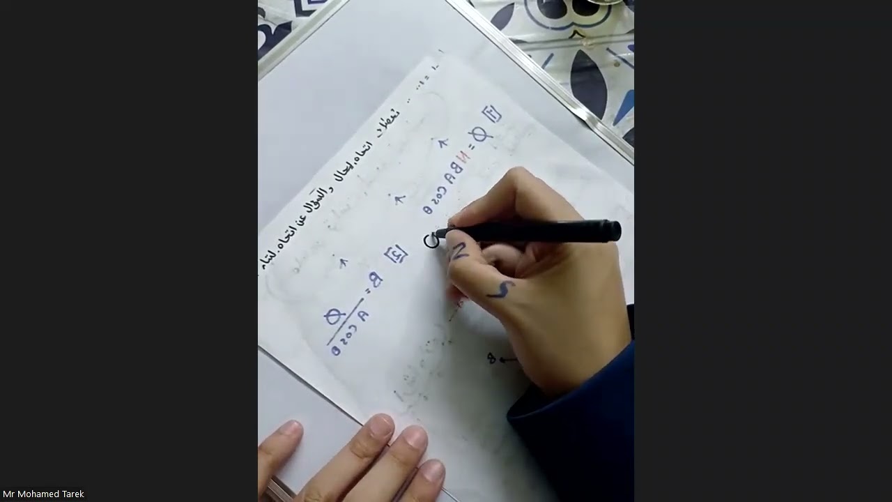 حل بنك الاسئلة الدرس الاول فيزياء صف 12 فصل ثاني منهج الكويت