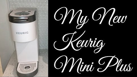 What I think about Keurig K mini Plus/ Unboxing / Review +(Demo )