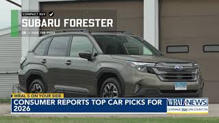 5 On Your Side: Consumer Reports top car picks for 2026