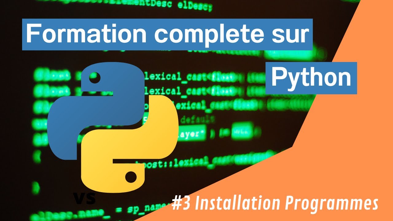 Apprendre le langage Python de A à Z - partie 3 - YouTube