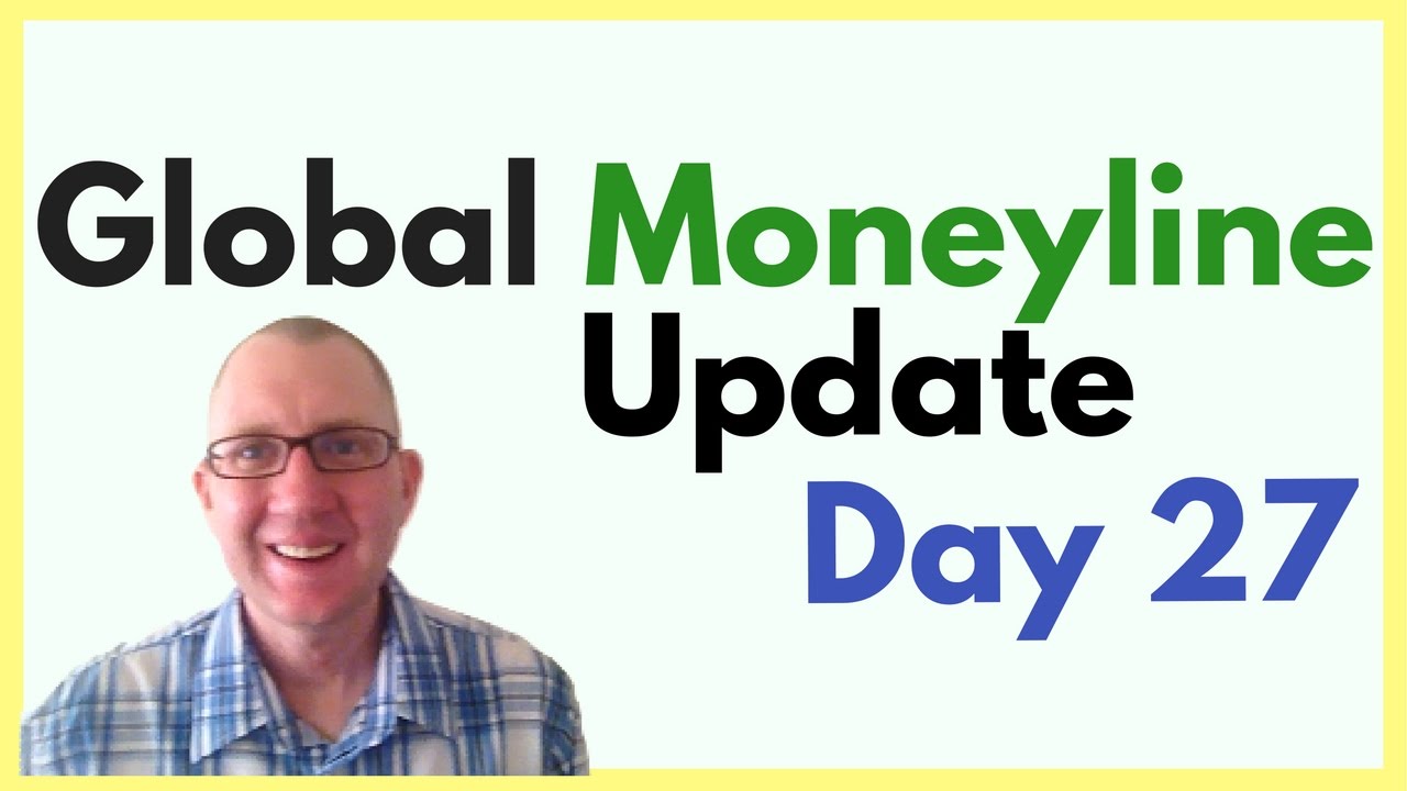Global Moneyline Update Day 27 - Sponsored 61 People In 26 Days