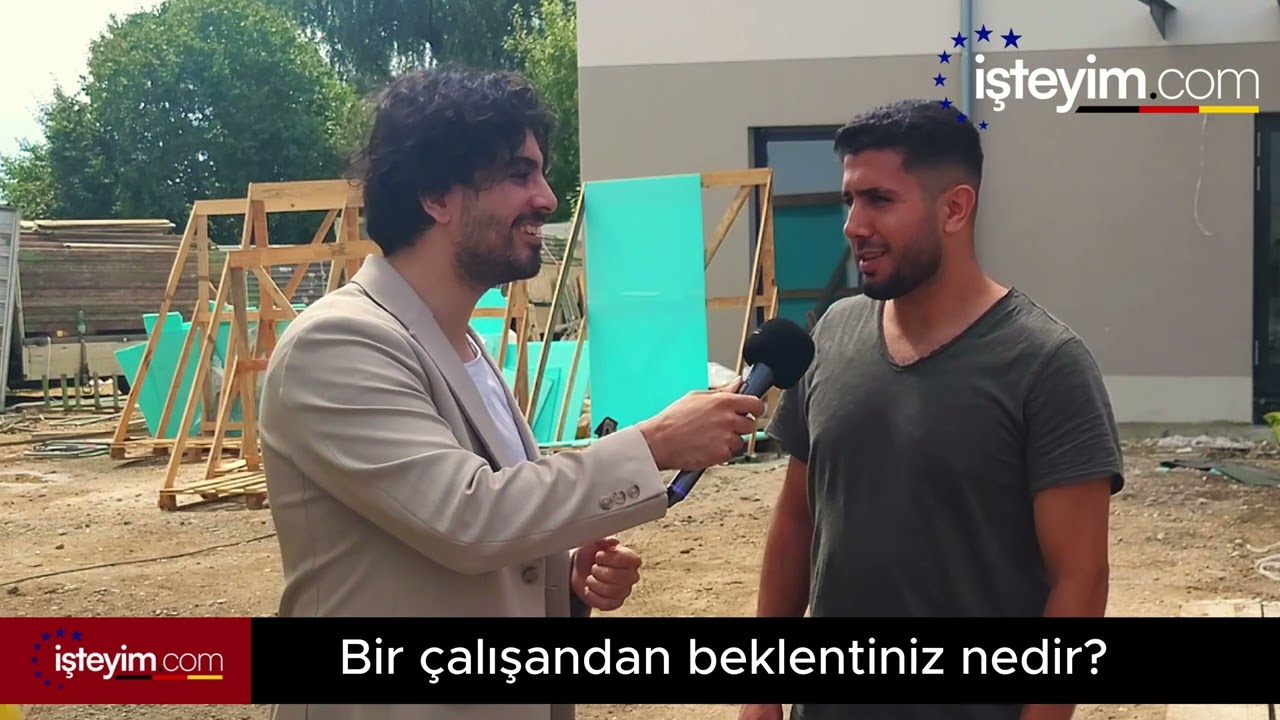 Almanya’da İnşaat Kariyeri: Sıvacı ve Dış Cepheci İşverenimizle İş Yerinde Röportaj