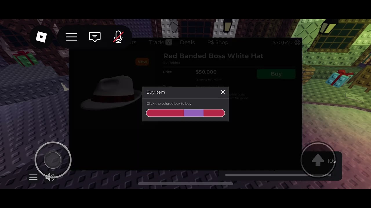 Red Banded Boss White Hat