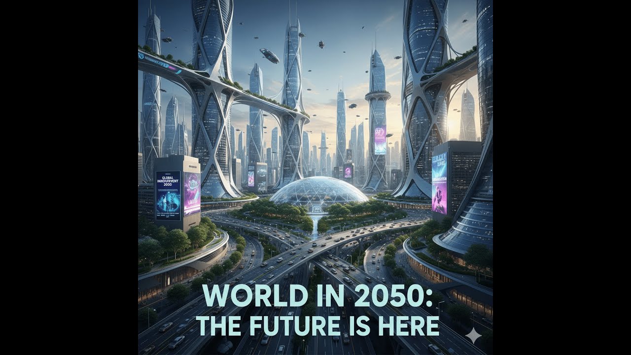 Future City 2250 4K AI Film   AI Generated 720P