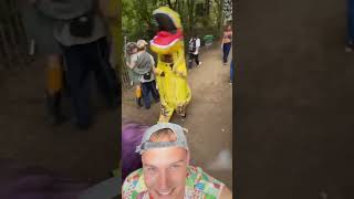 Boomtown Festival Goers Dress As Dinosaurs 🦖🦕