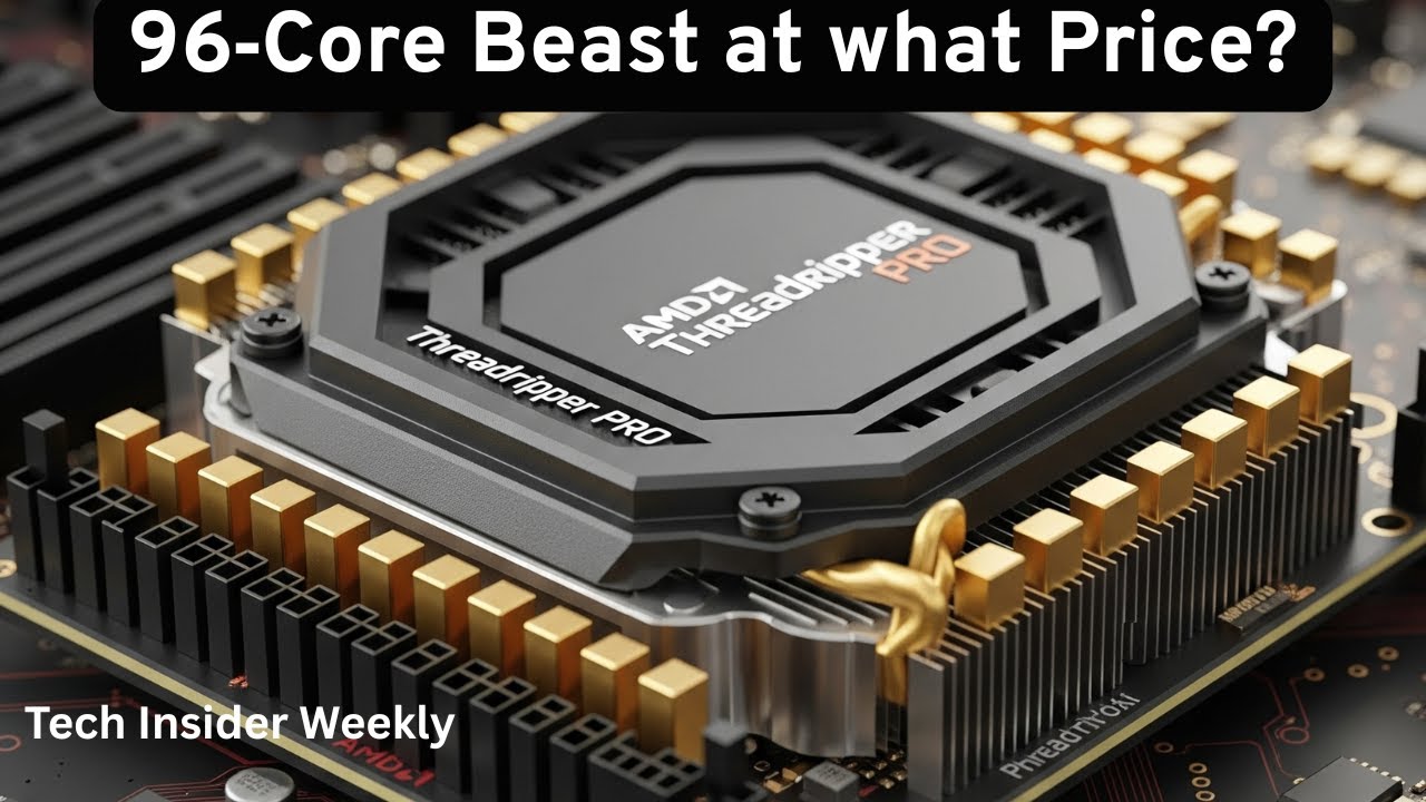 AMD Threadripper PRO 9995WX Preorders Start July 23 – 96‑Core Beast