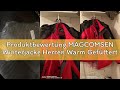 Produktbewertung MAGCOMSEN Winterjacke Herren Warm Gefüttert Skijacke Wasserdicht Regenjacke Snowboa