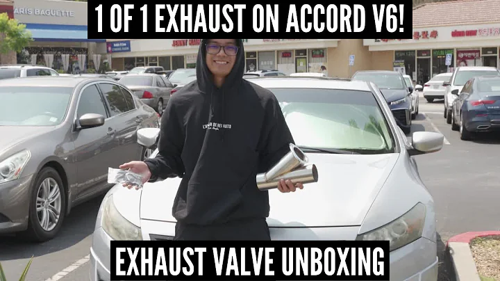 CUSTOM 1 OF 1 EXHAUST ON ACCORD V6 COUPE! | Spelab Auto Parts Exhaust Valve Cut Out Unboxing
